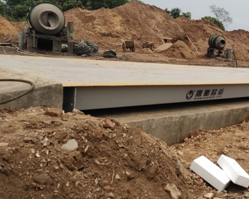 河南省第二建設集團 120噸15米電子地磅